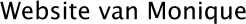 Website van Monique