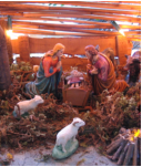 3. In de kribbe bij de kerststal